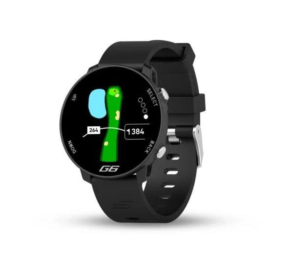 G6 GPS Watch | SHOT SCOPE | GPS Watches | Unisex | BLACK | Golf
